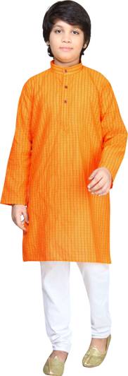 BABA AND BABY Boys Festive & Party Kurta and Pyjama Set