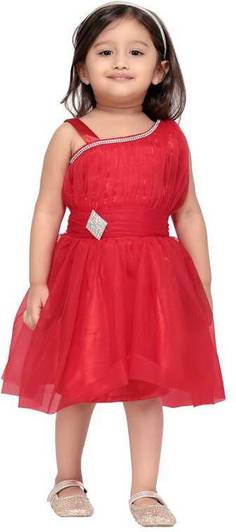 Aarika Girls Midi/Knee Length Party Dress