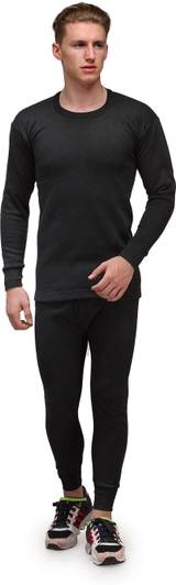 ALFA Oswal Round Neck Full Sleeves Thick Winter Wear Men Top - Pyjama Set Thermal
