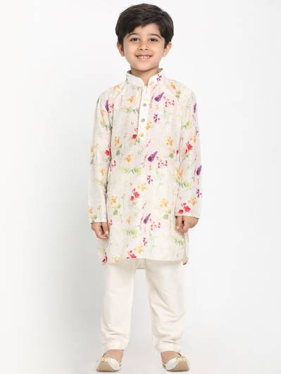 VASTRAMAY Boys Festive & Party, Wedding Kurta and Pyjama Set