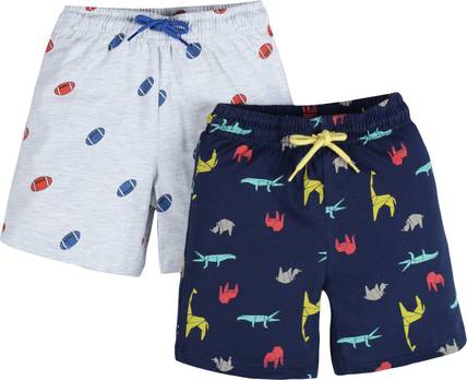 Plum Tree Short For Boys Casual Printed Pure Cotton