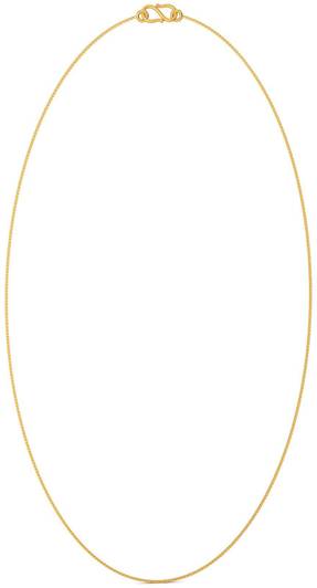 Melorra 18kt Three Box Chain Gold Chains Rope Chain Yellow Gold Precious Chain