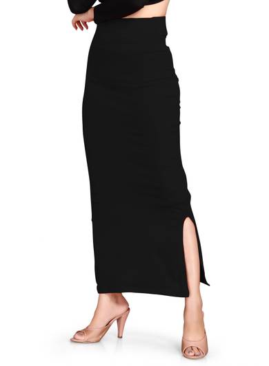 SCUBE DESIGNS Women's Nylon Blend Full Elastic Saree Shapewear Petticoat Nylon Blend Petticoat