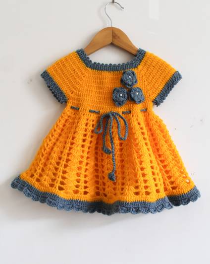 Woonie Baby Girls Midi/Knee Length Festive/Wedding Dress
