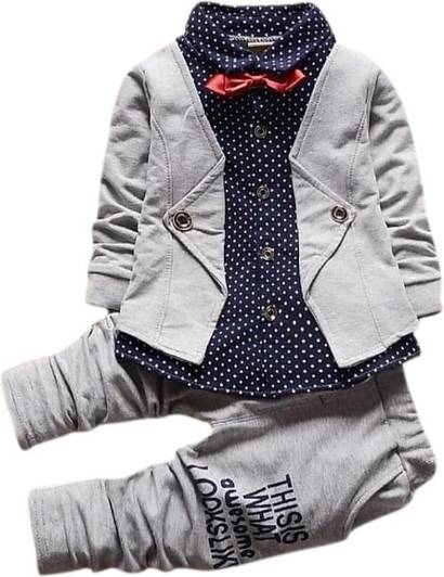 krish enterprize Baby Boys Festive & Party Shirt, Waistcoat and Pant Set