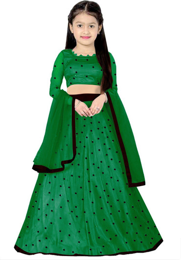 oceanicinternational Girls Lehenga 