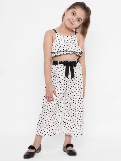 NautiNati Girls Casual Top Pyjama