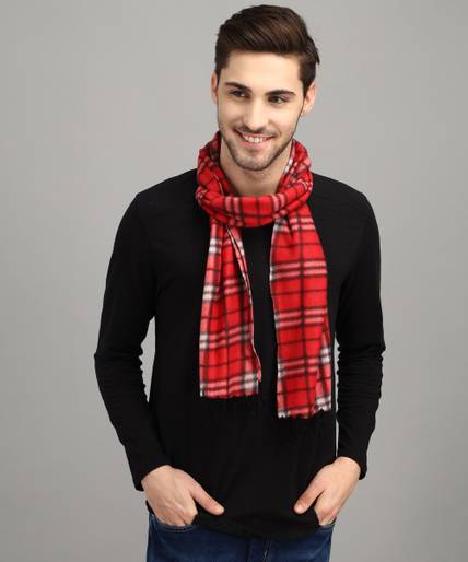 Fit N Fame Checkered Men Muffler