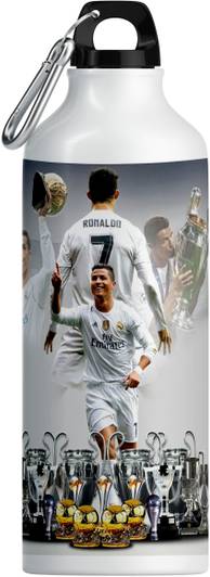 TrendoPrint Cristiano Ronaldo Printed (SIP-31) 600 ml Aluminium Shaker