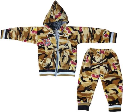 Siddhi Enterprises Baby Boys & Baby Girls Party(Festive) Jacket Pyjama