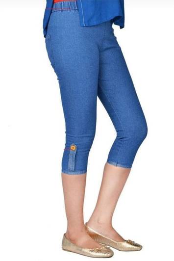 Outer Wear Ayam Exports Light Blue Jegging