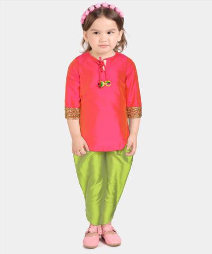 A.T.U.N. All Things Uber Nice Girls Festive & Party Dhoti & Kurta Set