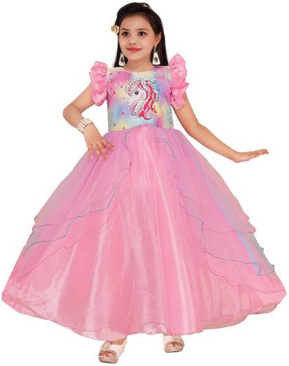 My Lil Princess Girls Maxi/Full Length Party Dress
