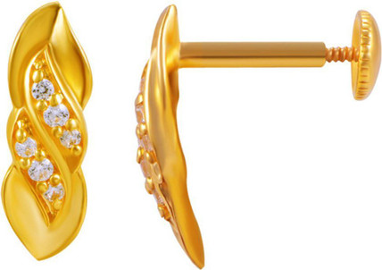 Joyalukkas Yellow Gold 22kt Stud 