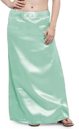 PKYC AMPKYCLightBlueSP44 Satin Blend Petticoat