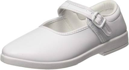 SIMATA Girls Buckle Ballerinas