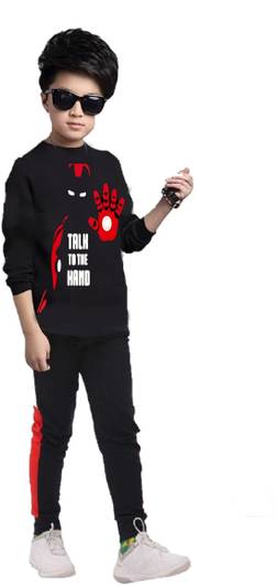 Gkidz Boys Casual T-shirt Track Pants