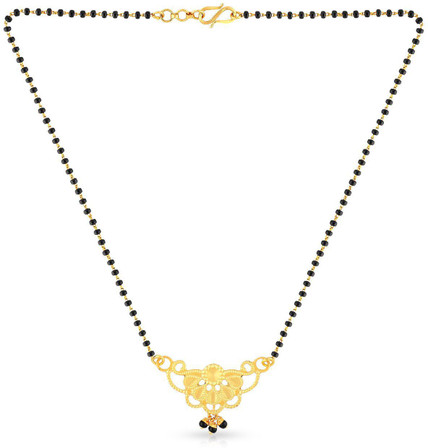22kt Yellow Gold Mangalsutra Tanmaniya 