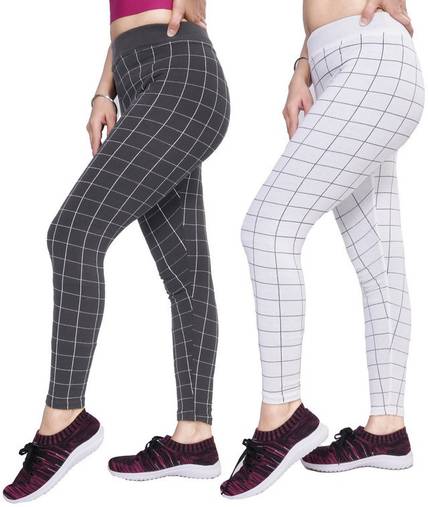 ANFAFAB Black, White Jegging