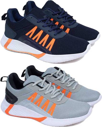 BERSACHE Boys Lace Running Shoes