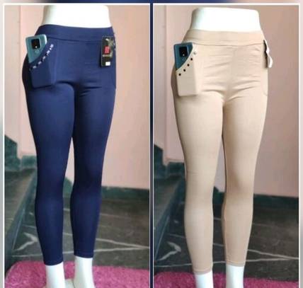 GRX Blue, Beige Jegging