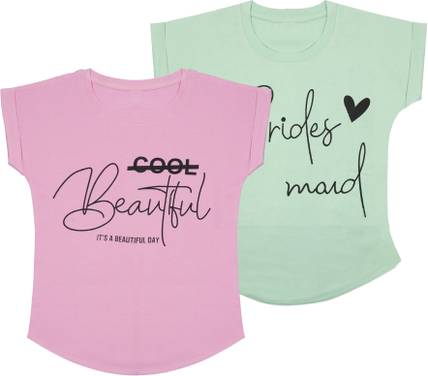 फासला लड़कियों के लिए कैजुअल कॉटन ब्लेंड टॉप