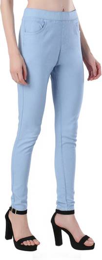 3BUTTERFLIES Blue Jegging