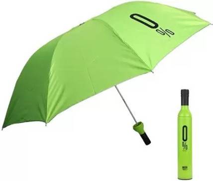 Bience New Trending 0% Decent Look Deco Wine Bottle Travel Umbrella