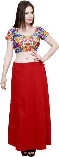 Pistaa PTCF1MRN Cotton Blend Petticoat