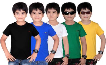 FabTag  - dongli Boys Solid T Shirt