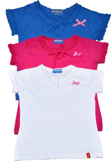 clever Girls Casual Cotton Blend Top