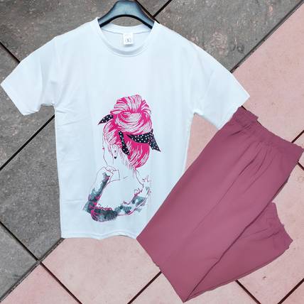 Marc Laurent Tshirt Pant Western Set