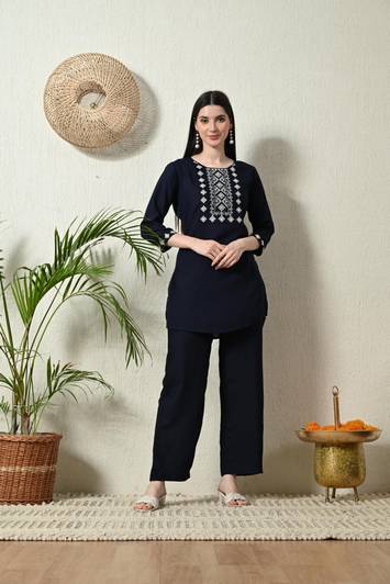 Fashion4Word Top Pant Co-ords Set