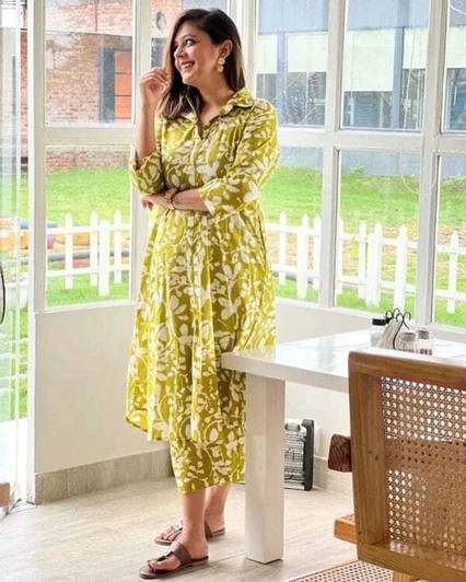 AASHLEY Tunic Palazzos Co-ords Set