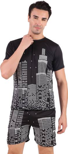 Toxic ADDICTION Tshirt Regular Shorts Co-ords Set