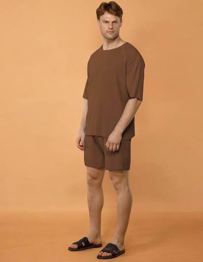 Genzy Tshirt Regular Shorts Co-ords Set