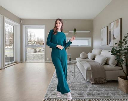 WESTCLIFFCo Top Palazzos Co-ords Set