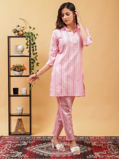 Saroj Attire Top Pant Co-ords Set