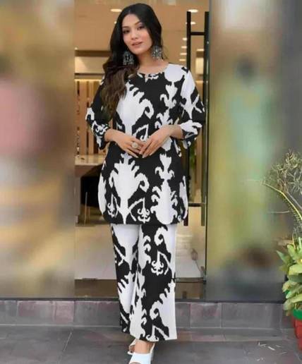 Tisky Tunic Palazzos Co-ords Set