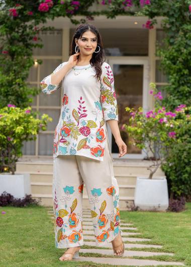 Sitaram Designer Tunic Palazzos Co-ords Set