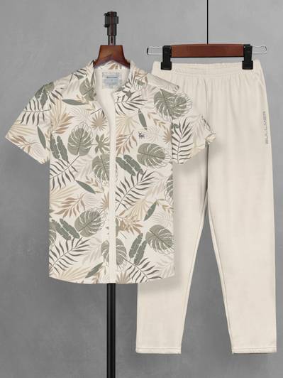 Bullmer Shirt Pant Co-ords Set
