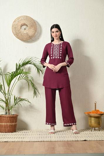 BHATRAS Top Pant Co-ords Set