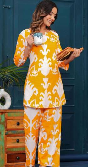 Tisky Tunic Palazzos Co-ords Set