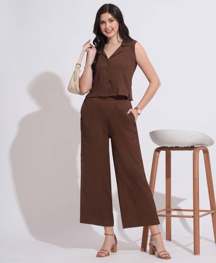 FashFun Shirt Pant Co-ords Set