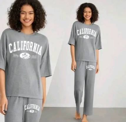 ovida Tshirt Palazzos Co-ords Set