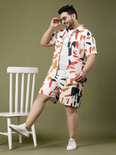 RIGO Shirt Regular Shorts Co-ords Set