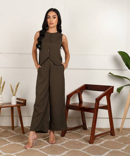 FashFun Shirt Pant Co-ords Set