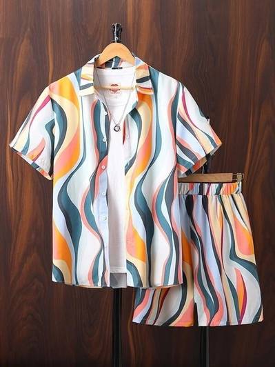 GLORI STAR Shirt Pant Co-ords Set