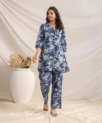Janasya Tunic Pant Co-ords Set