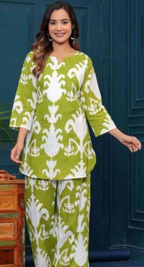 Tisky Tunic Palazzos Co-ords Set
